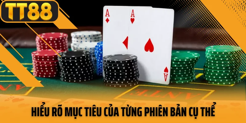 Hiểu rõ mục tiêu của từng phiên bản cụ thể